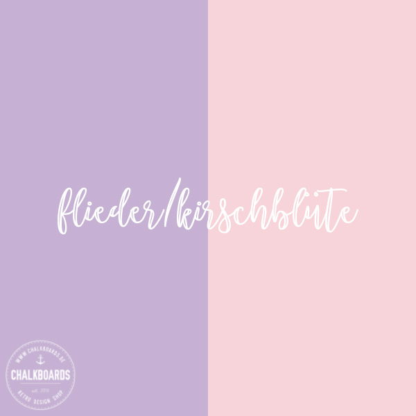 Baby-Chalkboard Farbe: flieder/kirschblüte