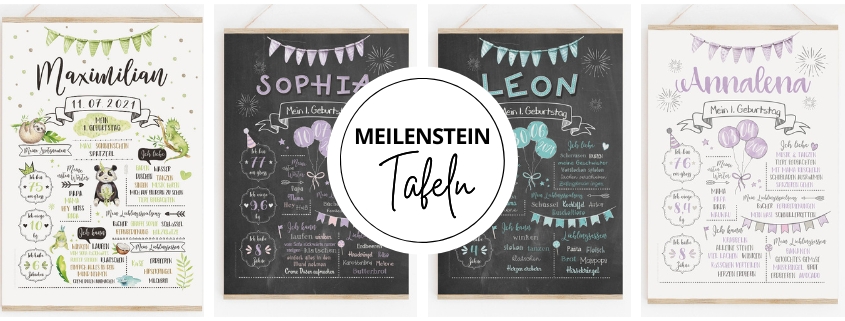 Meilensteintafeln bei Chalkboards.de